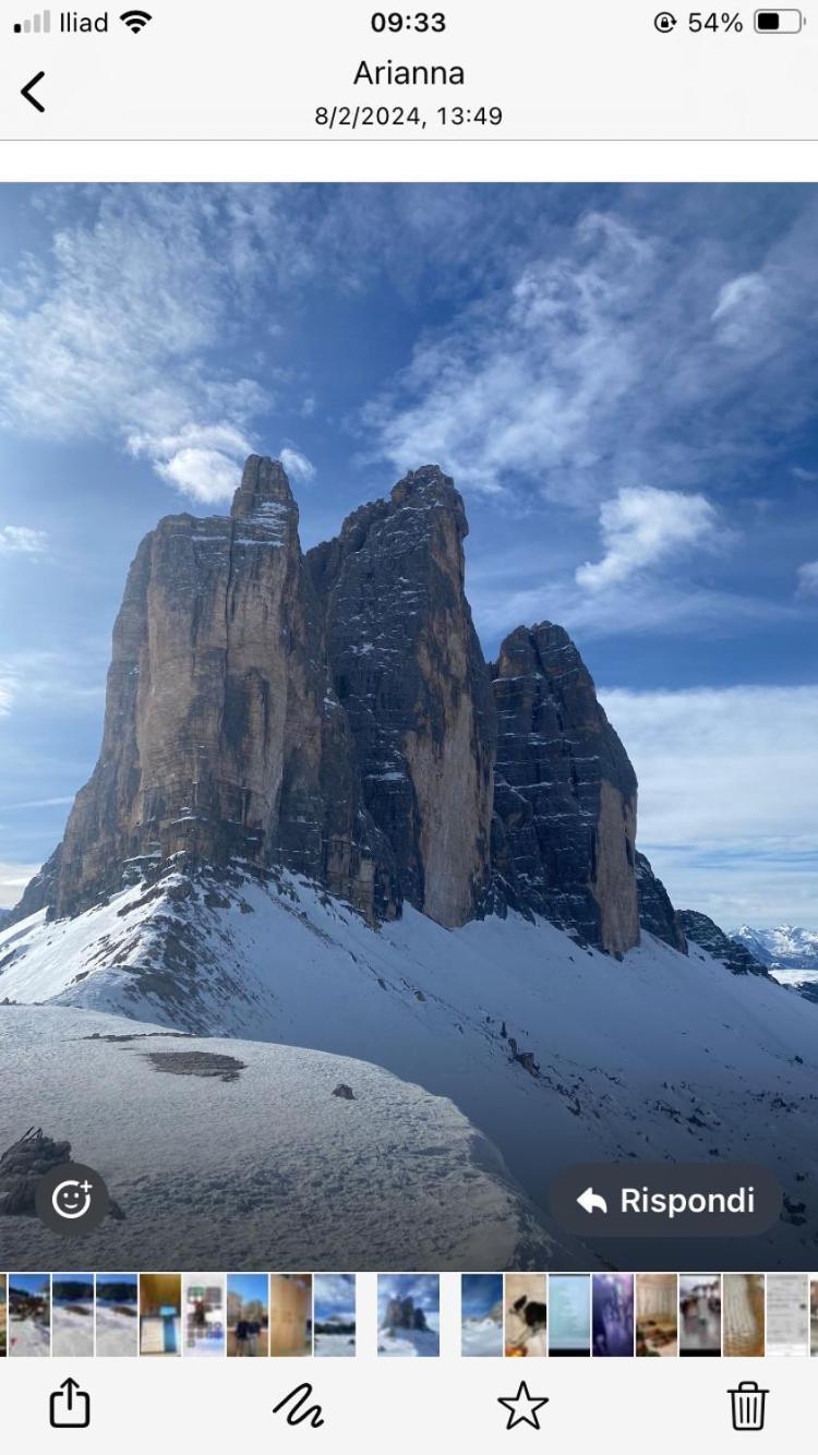 Monica Lägenhet Santo Stefano Di Cadore Exteriör bild